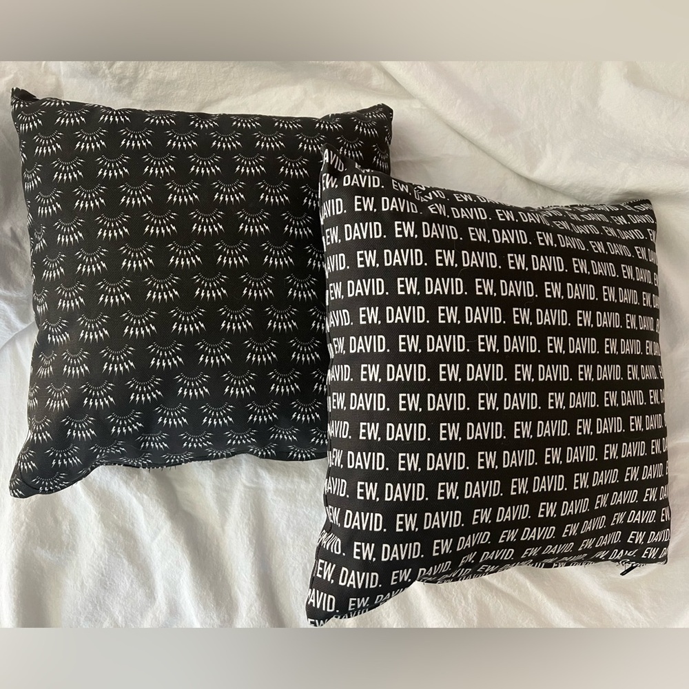 Schitts Creek David Rose Handmade throw pillows
